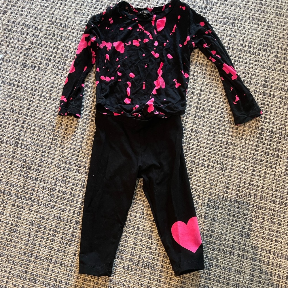 Flowers by Zoe toddler set